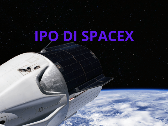 spacex ipo - satellite nello spazio